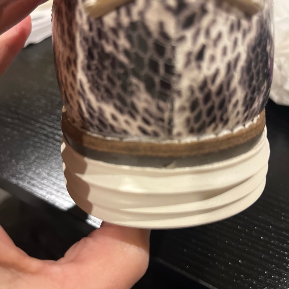 Cole Haan Original Grand Meridian Shoe Women 10 Oxford Oat/Snake Sneaker Loafer - Picture 10 of 10